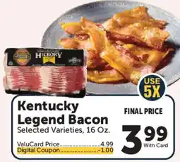 Food City Kentucky legend bacon offer