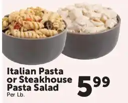 Food City Italian Pasta or Steakhouse Pasta Salad offer