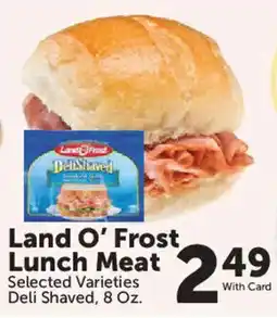 Food City Land O' Frost lunch meat offer