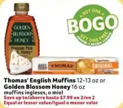 Fresco y Más Thomas' English Muffins offer