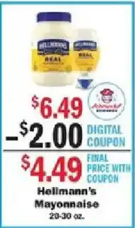 Schnucks Hellmann's Mayonnaise offer
