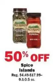 Schnucks Spice Islands offer