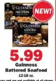 Schnucks Guinness battered seafood offer