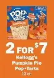 Schnucks Kellogg's Pumpkin Pie Pop-Tarts offer