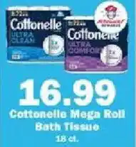 Schnucks Cottonelle mega roll bath tissue offer