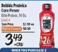 El Super Bebida Proteica Core Power offer
