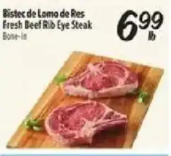 El Super Fresh Beef Rib Eye Steak offer
