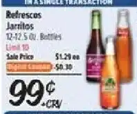 El Super Refrescos Jarritos offer