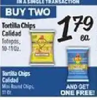 El Super Tortilla Chips Calidad offer