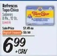 El Super Refrescos Topo Chico offer