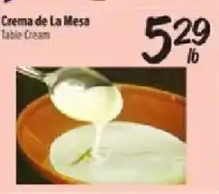 Fiesta Mart Table Cream offer