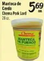 Fiesta Mart Chema pork lard offer