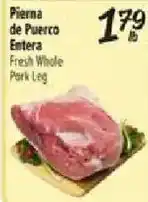 Fiesta Mart Fresh Whole Pork Leg offer