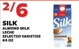 Sedano's Silk almond milk offer