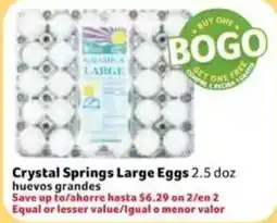 Fresco y Más Crystal Springs Large Eggs offer