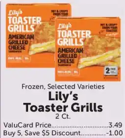 Food City Lily's toaster grills offer