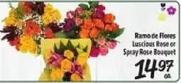 El Super Luscious Rose or Spray Rose Bouquet offer