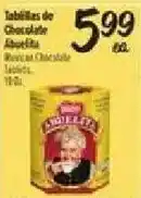 El Super Abuelita Chocolate Tablets offer
