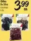 El Super Chiles De Silva Chile Pods offer