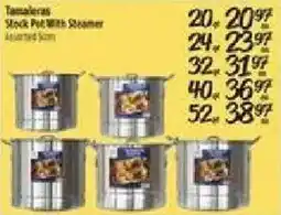El Super Tamaras Stock Pot With Steamer offer