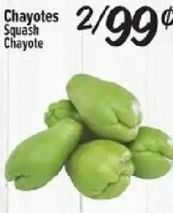 El Super Chayotes Squash Chayote offer