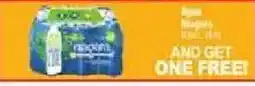 El Super Aquafina water offer