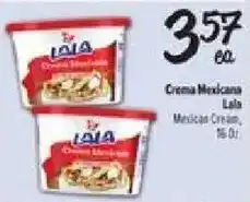 El Super Lala Mexican Cream offer