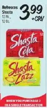 El Super Shasta cola offer