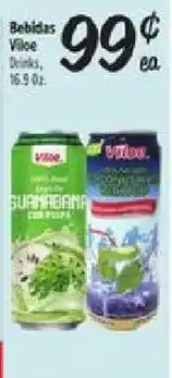 El Super Vilox drinks offer