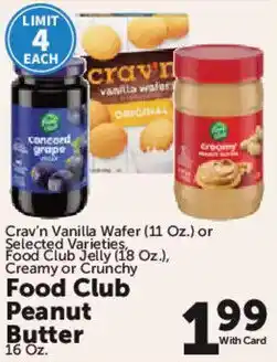 Food City Crav'n Vanilla Wafer offer