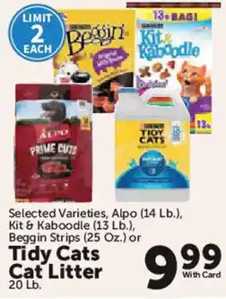 Food City Tidy Cats Cat Litter offer