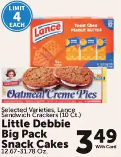 Food City Little Debbie Big Pack Snack Cakes offer