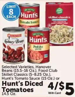 Food City Hunt's Diced Tomatoes offer