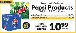 Food City Pepsi Products offer