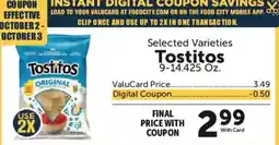 Food City Tostitos offer