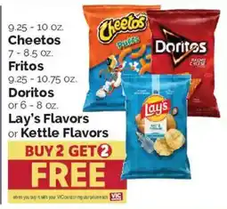 Harris Teeter Lay's Flavors or Kettle Flavors offer