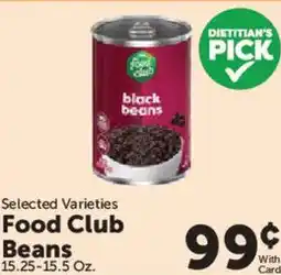 Food City Food Club Beans offer