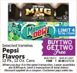 Food City Pepsi Flavors offer