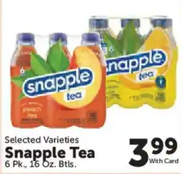 Food City Snapple Tea offer