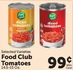 Food City Food Club Tomatoes offer