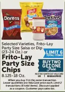 Frito-Lay Party Size Chips