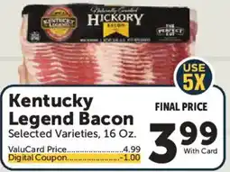 Food City Kentucky Legend Bacon offer