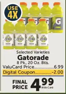 Food City Gatorade offer