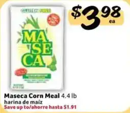 Fresco y Más Maseca Corn Meal offer