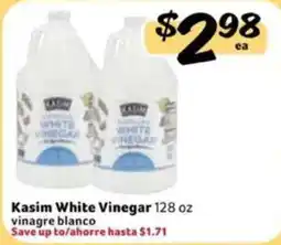 Fresco y Más Kasim white vinegar offer