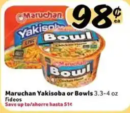 Fresco y Más Maruchan Yakisoba or Bowls offer