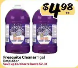 Fresco y Más Fresquito Cleaner offer