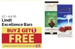 Harris Teeter Lindt Excellence Bars offer