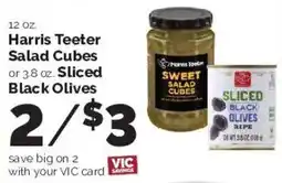 Harris Teeter Harris Teeter salad cubes or sliced black olives offer