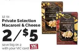 Harris Teeter Private Selection Macaroni & Cheese offer